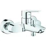 Grohe Quickfix Start Einhand Wannenarmatur, 1/2, chrom glänzend Messing)