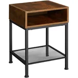 Tectake Nachttisch Harlow 40,5x40,5x59cm