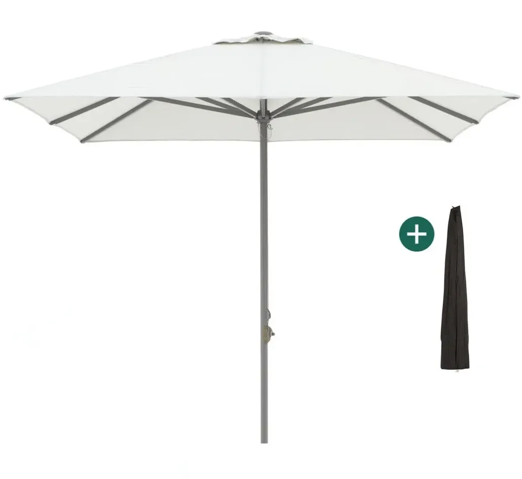 + 10 % Kassenrabatt | Shadowline Cuba Sonnenschirm 300x300 cm