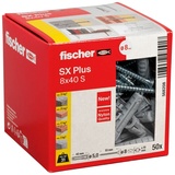 Fischer SX Plus Spreizdübel 40 mm 8 mm 568208 50 St.