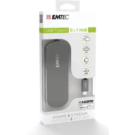 Emtec HUB 6-in-1 Type-C