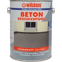 Wilckens Betonbeschichtung LF Kieselgrau seidenmatt 2,5 l