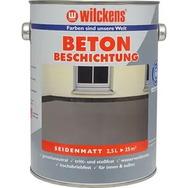 Wilckens Betonbeschichtung LF Kieselgrau seidenmatt 2,5 l