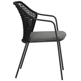 barths Burano Gartenstuhl 58,5 x 60 x 83,5 cm grau 4 St.