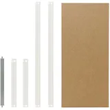 shelfplaza Fachboden Holz/Kunststoff/Stahl 80x40 cm weiß