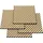 [neu.holz] Akustik-Wandpaneel Vang hell beige 16 St. 60 x 60 cm