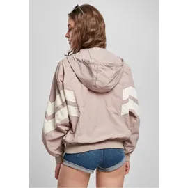 URBAN CLASSICS Ladies Crinkle Batwing Jacket - Rosa