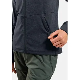 Odlo Damen Grid Fleece Jacke (Größe M, schwarz)