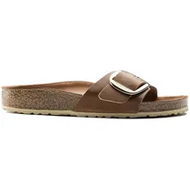 Birkenstock Madrid Big Buckle Nubukleder geölt cognac 39