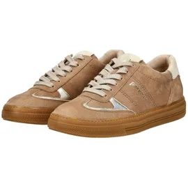 Paul Green Sneaker Low Damen Beige/Braun 37,5