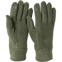Stylebreaker Fleecehandschuhe Einfarbige Touchscreen Dunkeloliv 10