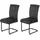 Möbel Boss Schwingstuhl RACHEL I Mikrofaser Vintage anthrazit 2er Set
