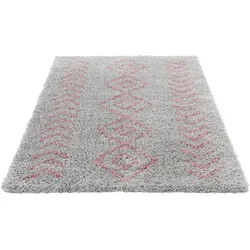 Hochflor-Teppich »Ethno 8685«, rechteckig, 30 mm Höhe, weiche Haptik, Wohnzimmer, 29057662-2 pink 30 mm
