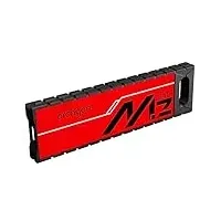 Archgon G70, Externe SATA SSD M.2, 240GB, USB 3.1, Gen 2 (Type-C), Gaming Portable, rot