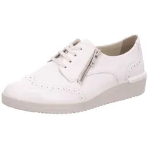 Gabor Damen Schnürschuh bequem in weiss | Gr.: 38,5