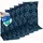 nyvi Hochlehner Auflage 118 x 50 x 5 cm Blume Hellblau 6 St.