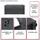 MCW Gartentruhe MCW-J56, Aufbewahrungsbox Auflagenbox Truhe, Wasserdicht Metall Edelstahl 69x165x85cm 692l ~ anthrazit