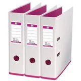 Oxford MyColour DIN A4 80 mm Weiß/Rosa 3 St.