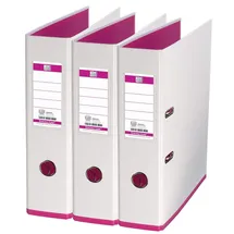 Oxford MyColour DIN A4 80 mm Weiß/Rosa 3 St.