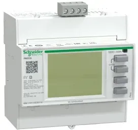 Schneider Electric METSEPM3255 Universalmessgerät PowerLogic PM3255, Modbus RTU, 1A/5A, 2 Digitaleingang, 2 Digitalausgang, Genauigkeitsklasse 1/0,5s