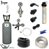 bietal® Anschlußpaket Sprudel Tafelwassergerät Aktivkohle Filter 6Kg CO2