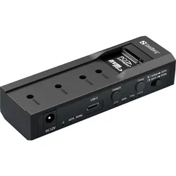 SANDBERG HDD / SSD Dockingstation - Klonfunktion mit Offline Clone Schächte: 2 -