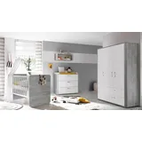 Mäusbacher 3-türiger Kleiderschrank Grau