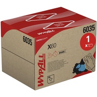 Wypall X60 General Clean-Tücher 6035 – Weiße Tücher – 1 BRAG-Box mit 200 weißen Tüchern