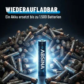Absina AAA 1050 mAh 32 St.