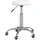 vidaXL Massagehocker Kunstleder 42 x 54 x 42 cm Weiß