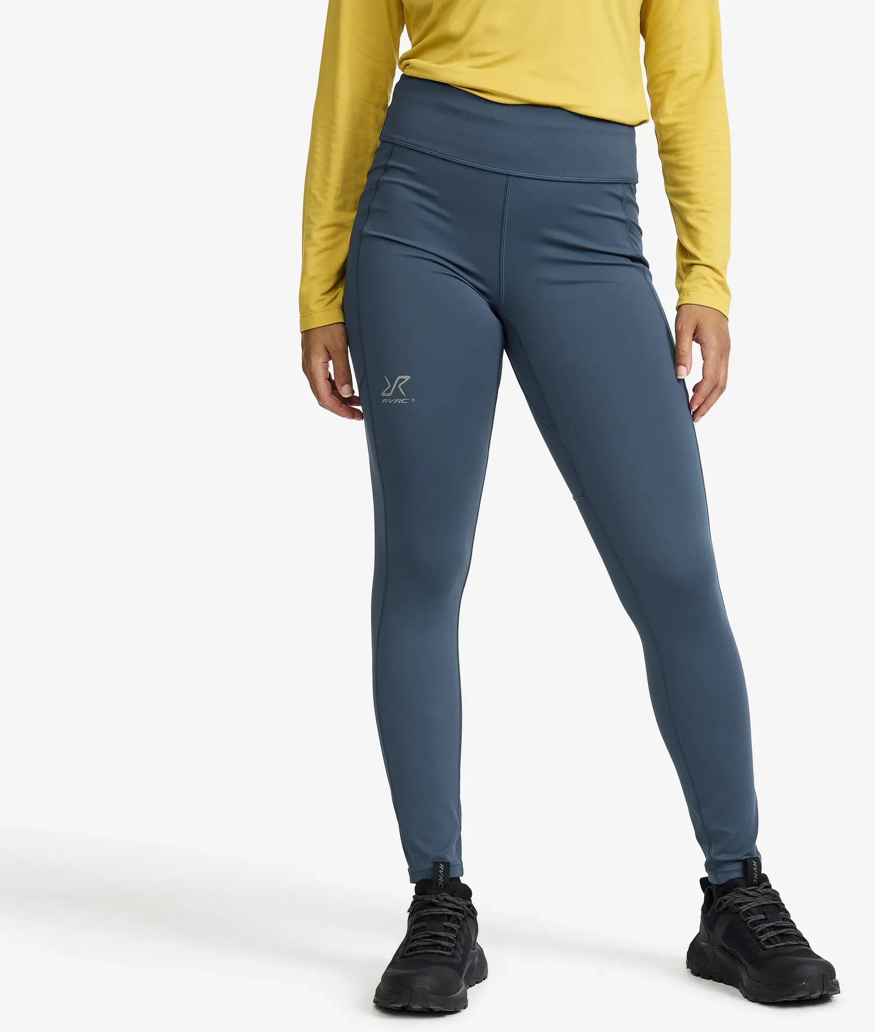 Cliff Pocket Leggings Damen Moonlit Ocean, Größe:4XL - Outdoor Tights - Blau
