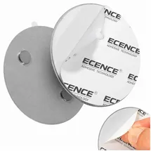 ECENCE Magnethalterung Weiß 10 St.