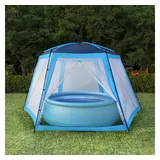vidaXL Pool-Zelt 660x580x250 cm Blau