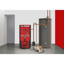 Atmos Pelletkessel PX10 inkl. Förderschnecke mit Pelletbrenner A25PX