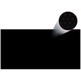 vidaXL Poolabdeckung Schwarz 488×244 cm PE