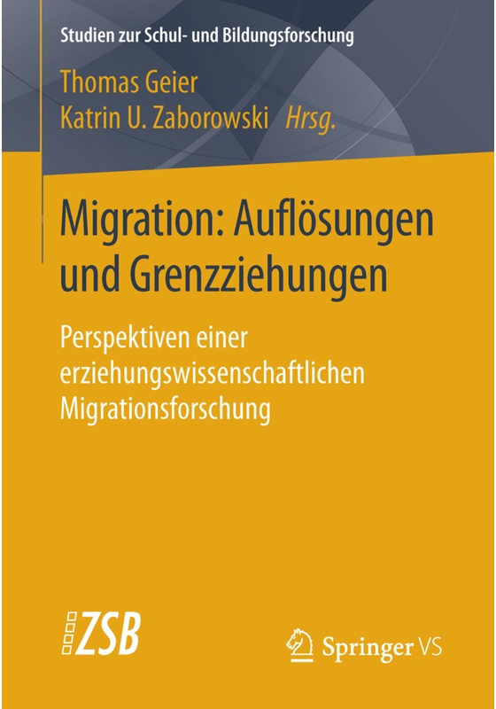 Migration: Auflösungen Und Grenzziehungen, Kartoniert (TB)