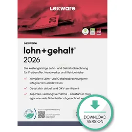Lexware Lohn+Gehalt 2026 ESD DE Win
