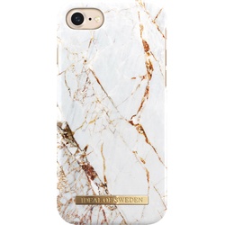 iDeal Of Sweden Fashion (iPhone 6s, iPhone 7, iPhone 8, iPhone 6, iPhone SE (2020), iPhone SE (2022)), Smartphone Hülle, Gold, Weiss