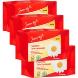 Jeden Tag Feuchtes Toilettenpapier Kamille 70 Tücher | pH Hautneutral, 100% Biologisch abbaubar | für eine mildende und hygienische Reinigung (4er Pack)