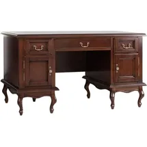 Casa Padrino Schreibtisch Dunkelbraun