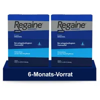 REGAINE Männer Lösung: Mit 50 mg/ml Minoxidil (5%) bei erblich bedingtem Haarausfall, 6-Monats-Vorrat, 6 x 60 ml