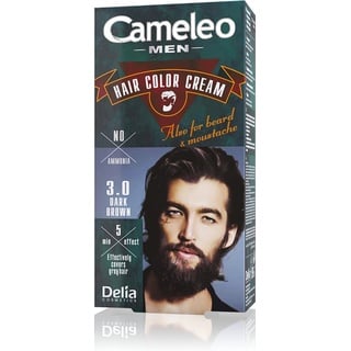 Delia Cosmetics Cameleo Men Hair Color Cream 3.0 dark brown 30 ml