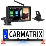 CARMATRIX Einparkhilfe Solar Rückfahrsystem