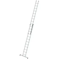 Schiebeleiter 2x12 Sprossen, L eingefahren 3620mm, L ausgefahren 6040mm