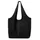 CASPAR Hobo Bag Leder Schwarz