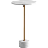 Wohnling Beistelltisch (DH 30x56 cm) - weiß - DH 30x56 cm
