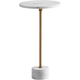Wohnling Beistelltisch (DH 30x56 cm) - weiß - DH 30x56 cm