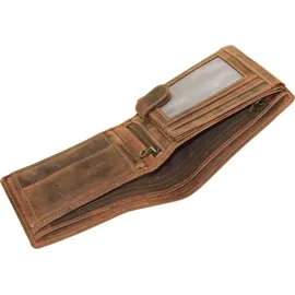 GREENBURRY Vintage Geldbörse Herren braun