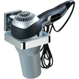 Wenko Haartrocknerhalter Quadro Edelstahl