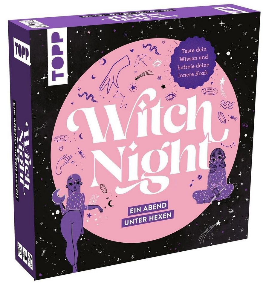 Frech Verlag Spiel, Witch Night - Ein Abend unter Hexen. Teste dein Wissen und befreie...